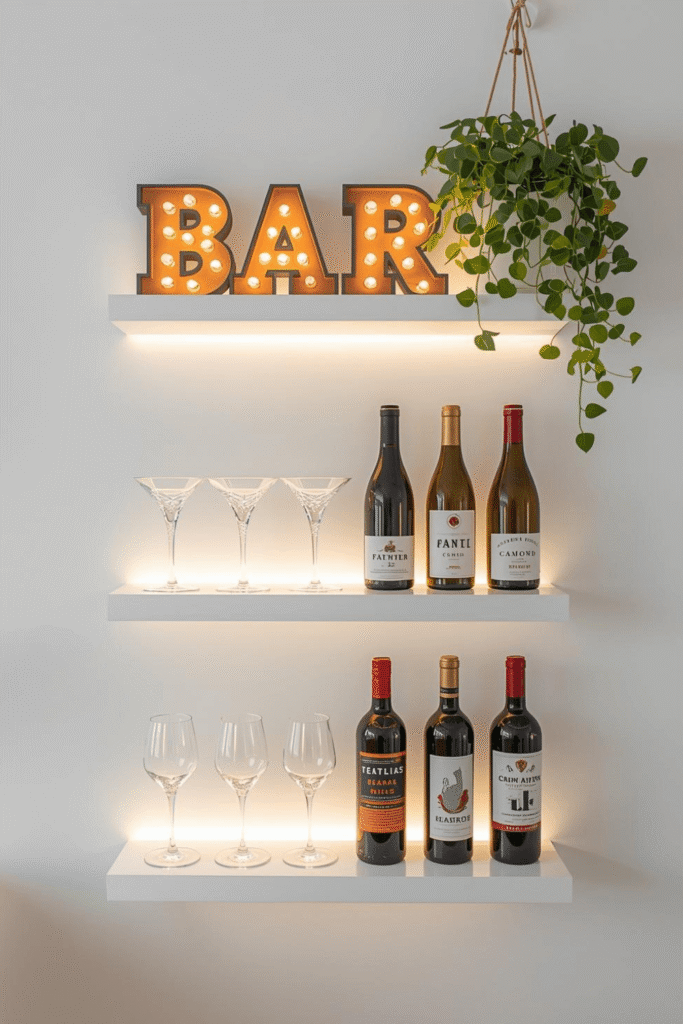 1. How to Design a Functional and Stylish Home Bar Shelf