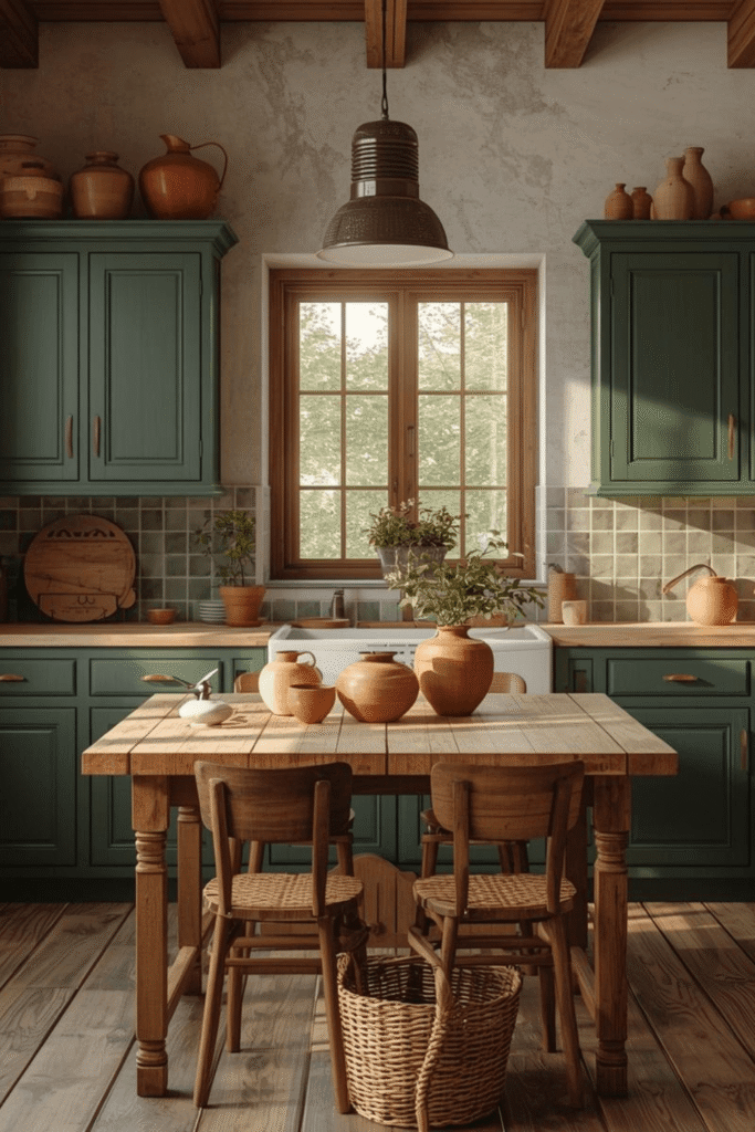 3) Small Kitchen Dining Setup