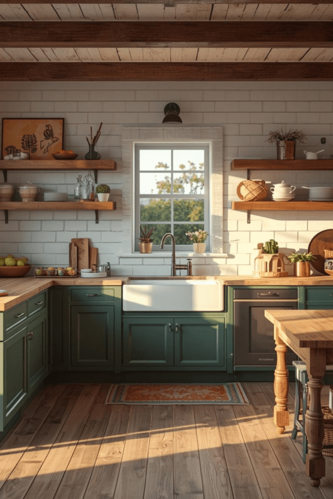 9) Modern Rustic Kitchen Ideas