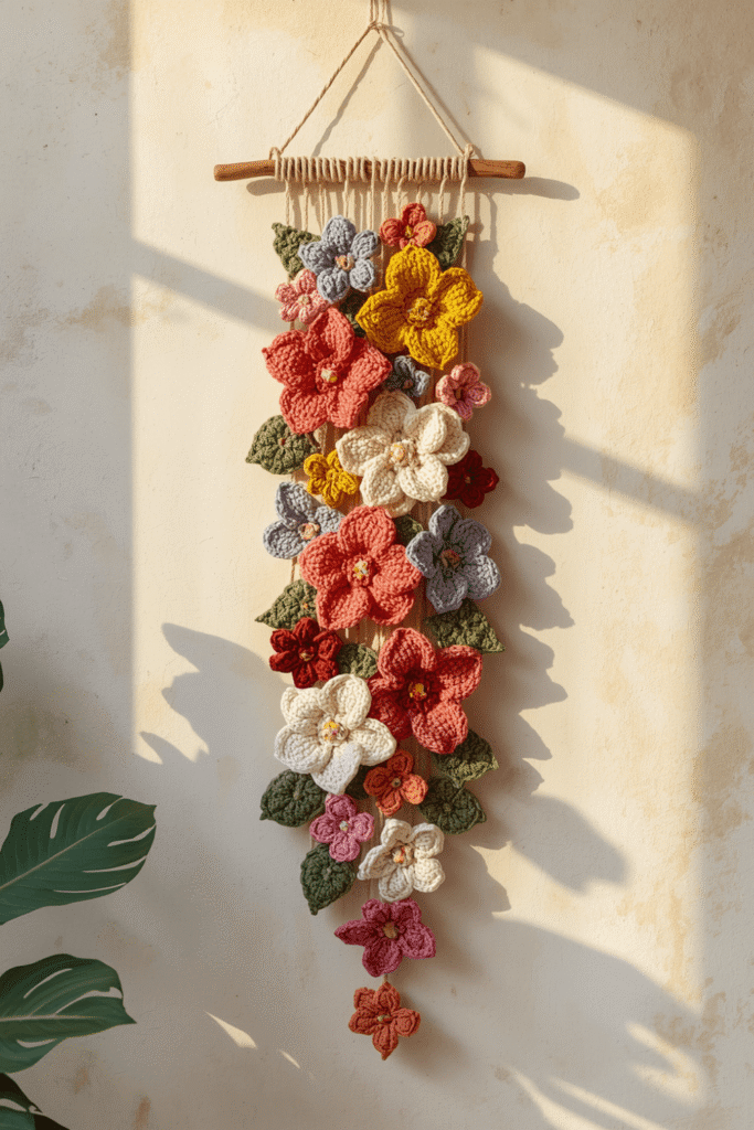 Best Places to Display Hibiscus Crochet Wall Hanging Designs