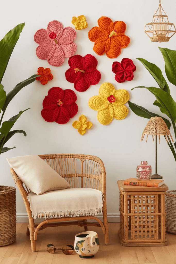 Tropical Crochet Decor