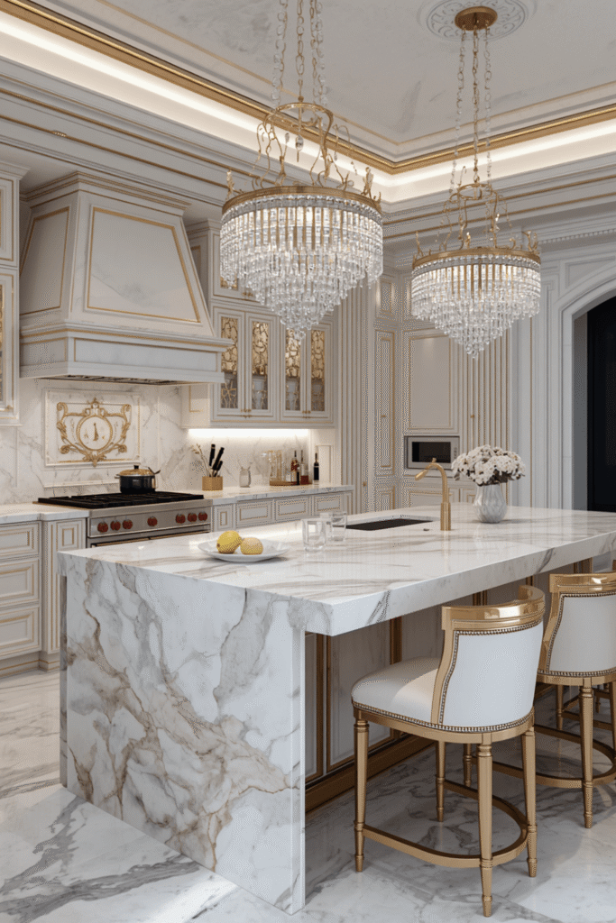 A Cohesive Color Palette for Elegant Kitchen Interior Design