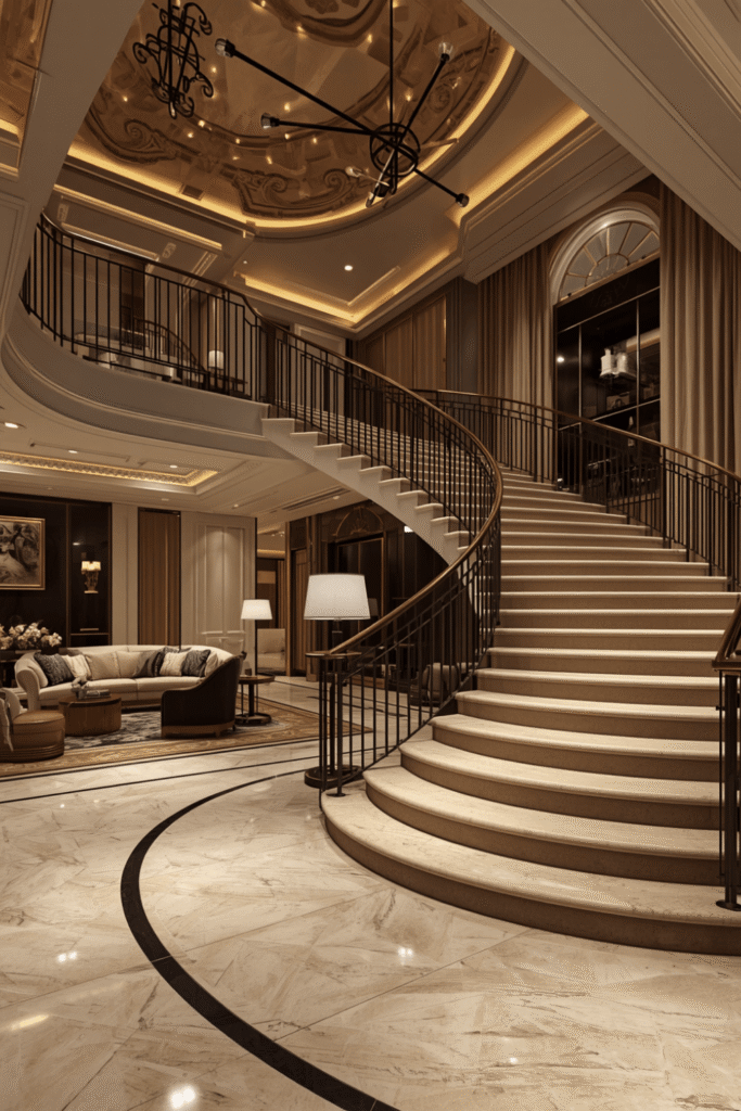 Choose a Grand Staircase Design as a Focal Point