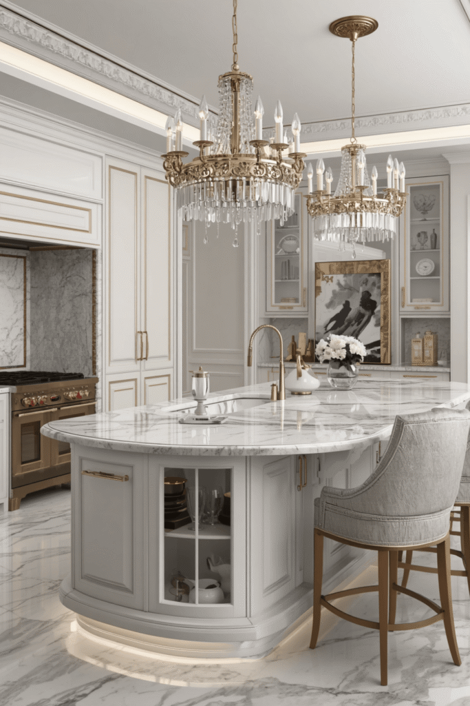 Choose a Modern Luxury Kitchen Layout