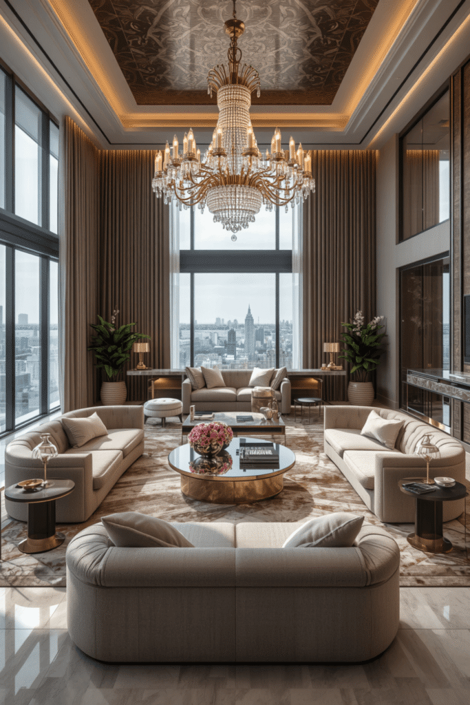 Invest in a Statement Curved Sofa