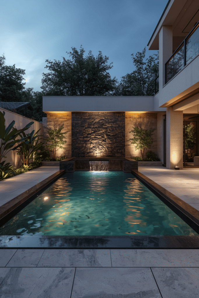 Multi-Level Pool Deck