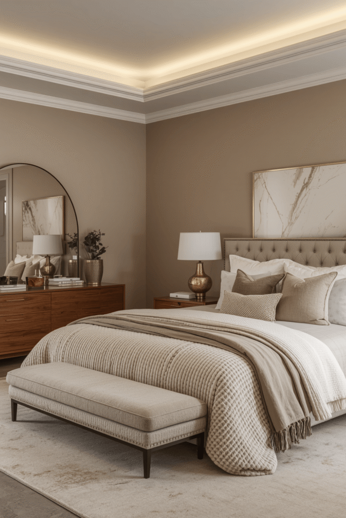 Try Limewash or Textured Walls for a High-End Look