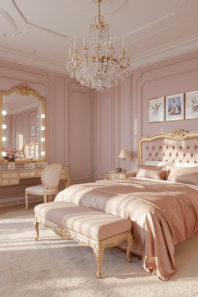 1. Choose a dustier, warmer pink over a pastel one