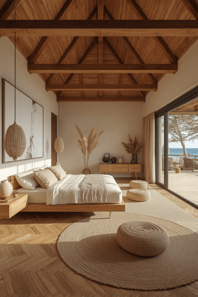 1. Choose one or two statement rustic pieces, not every piece
