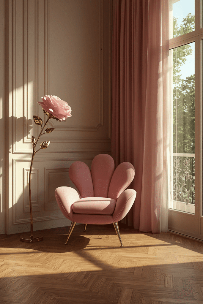 2. Add a simple side table for function and visual balance