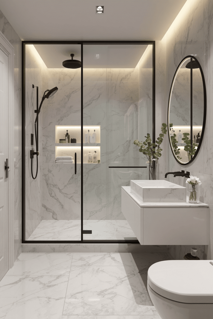2. Lean toward classic white and gray veining for anything permanent