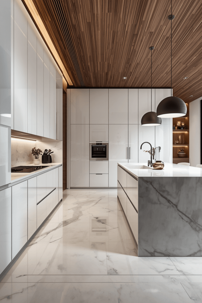 4. Choose a marble with more movement to hide imperfections