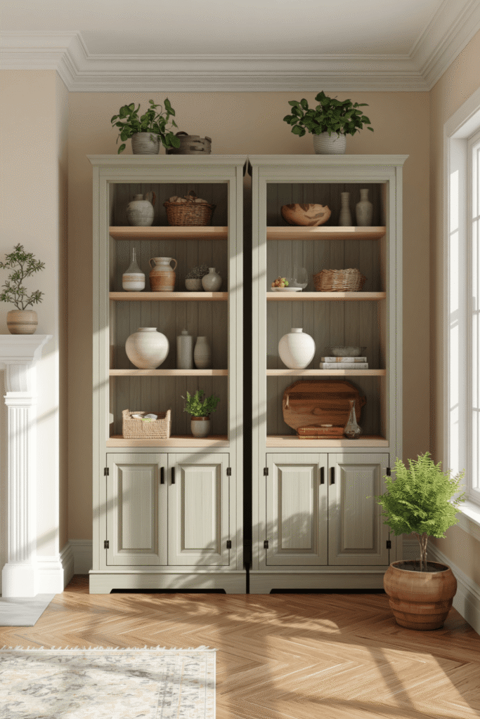 4. Choose a paint finish that reads as classic, not distressed for the sake of it