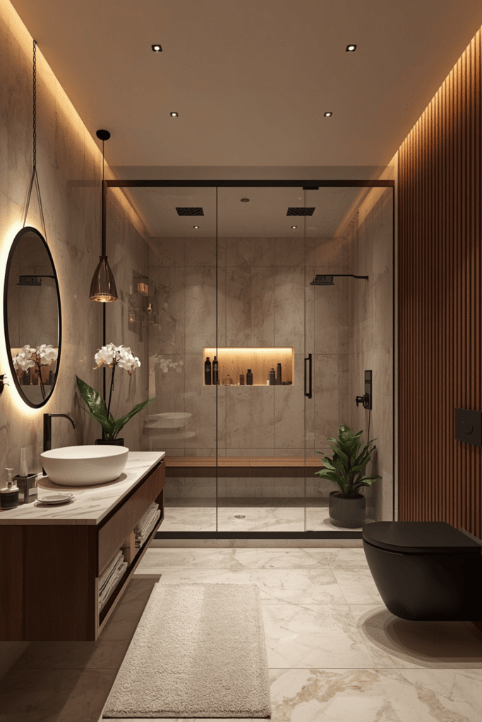 5. Go warm with your metal finishes