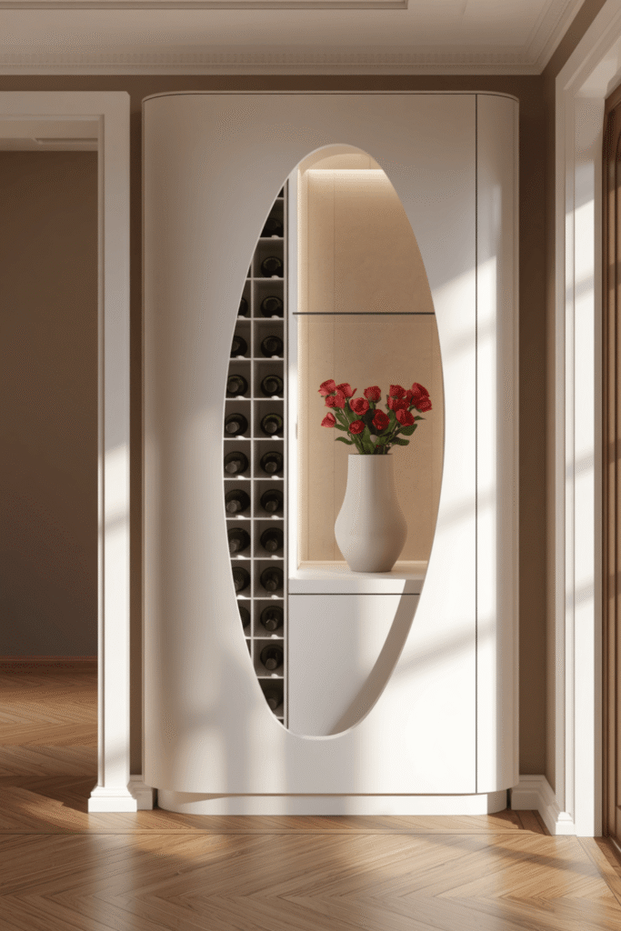 Corner Wine Cabinet