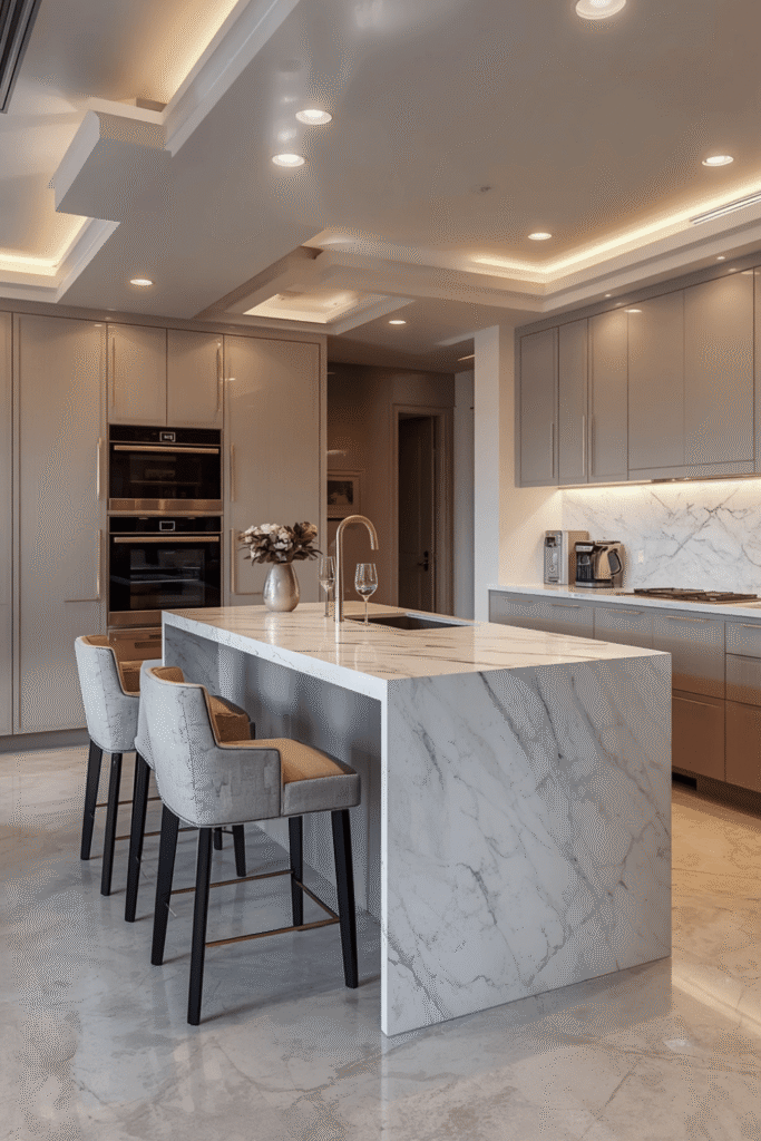 Kitchen Islands as Room Dividers