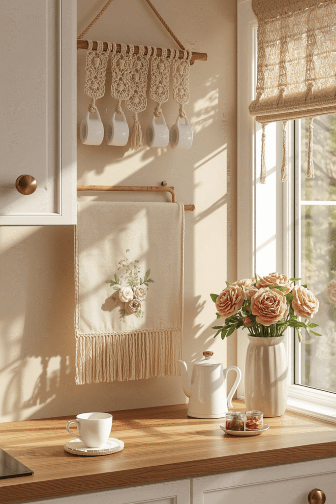 Macrame Produce Basket