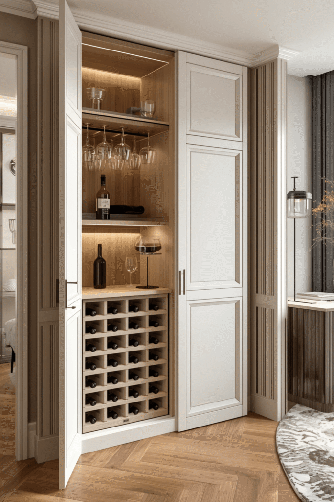 Modular Wine Cube Shelving