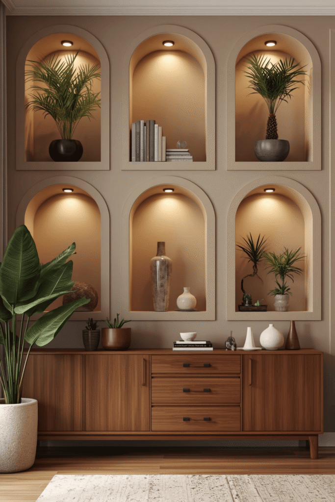 1. Built In Wall Niches