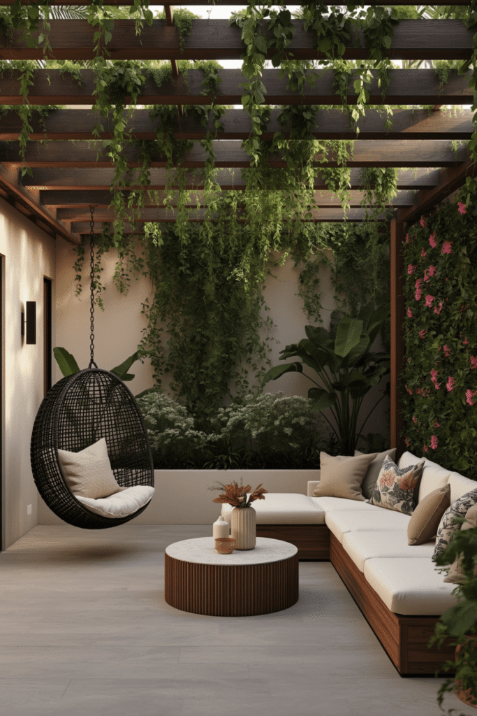 1. Modern Courtyard Design