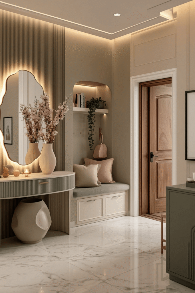 1. Sage Green Foyer Basics