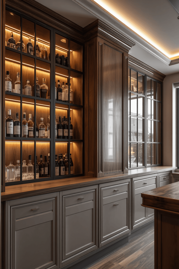 10. Elegant Home Bar Ideas
