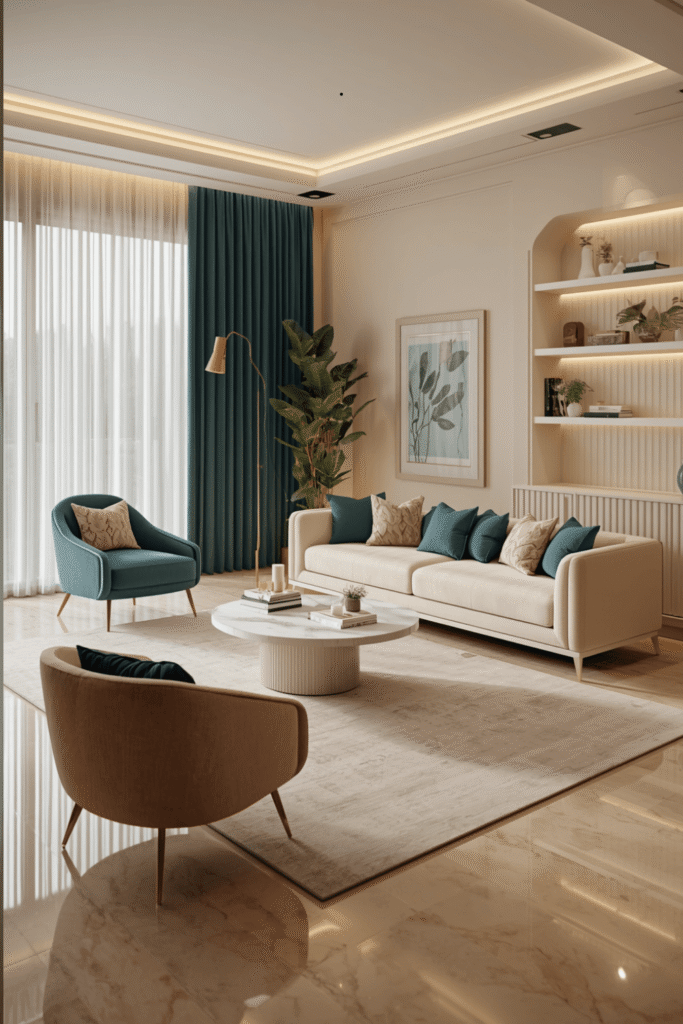 2. Luxury Sofa Living Room Choices