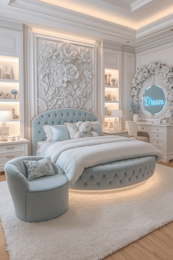 3. Blue Bedroom Decor Beyond the Walls