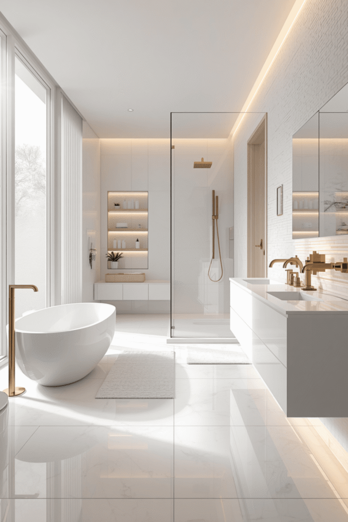 3. Clean Bathroom Aesthetic Principles