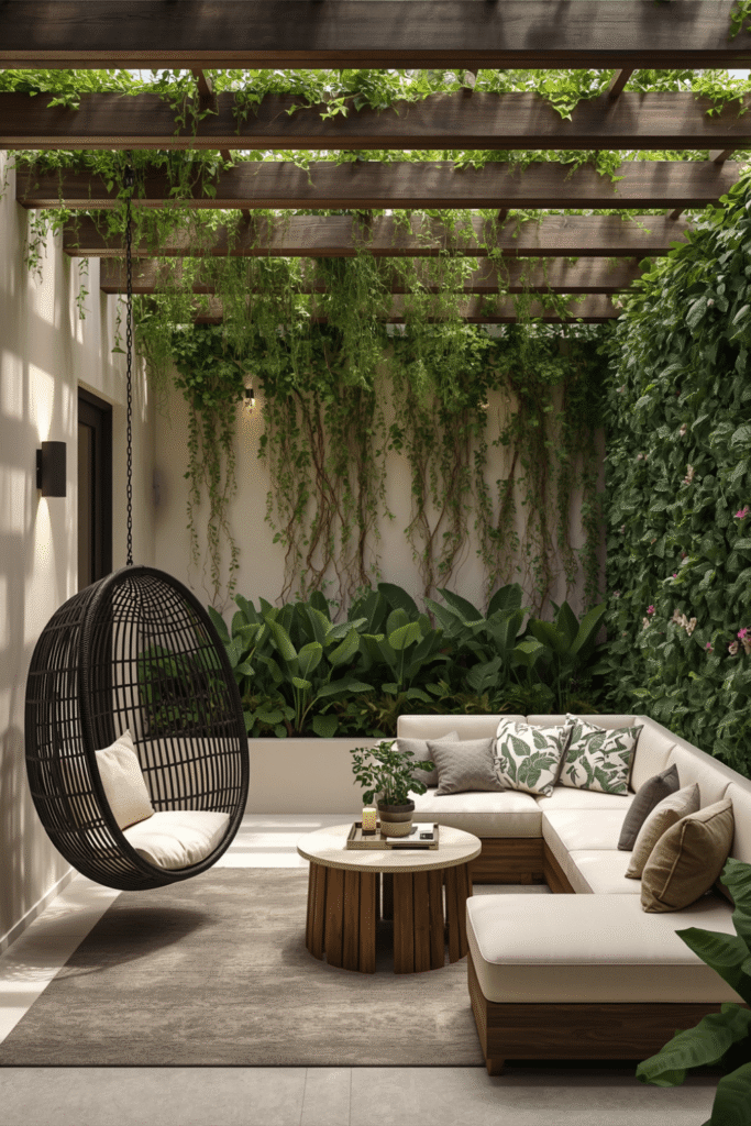 3. Luxury Courtyard Ideas