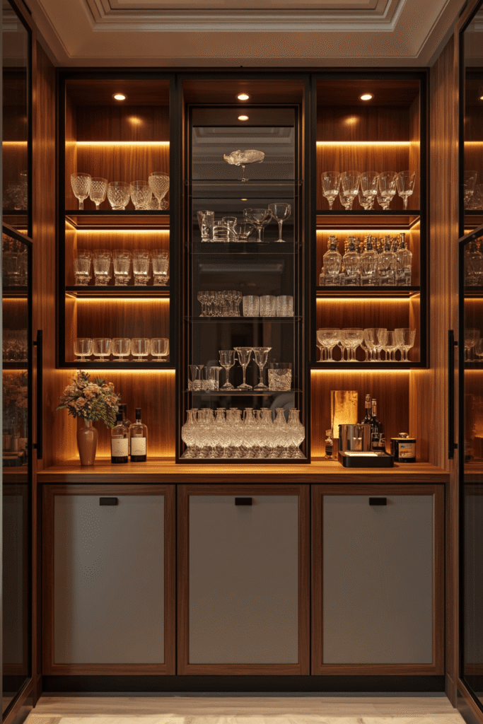 3. Modern Home Bar Ideas for a Current Look