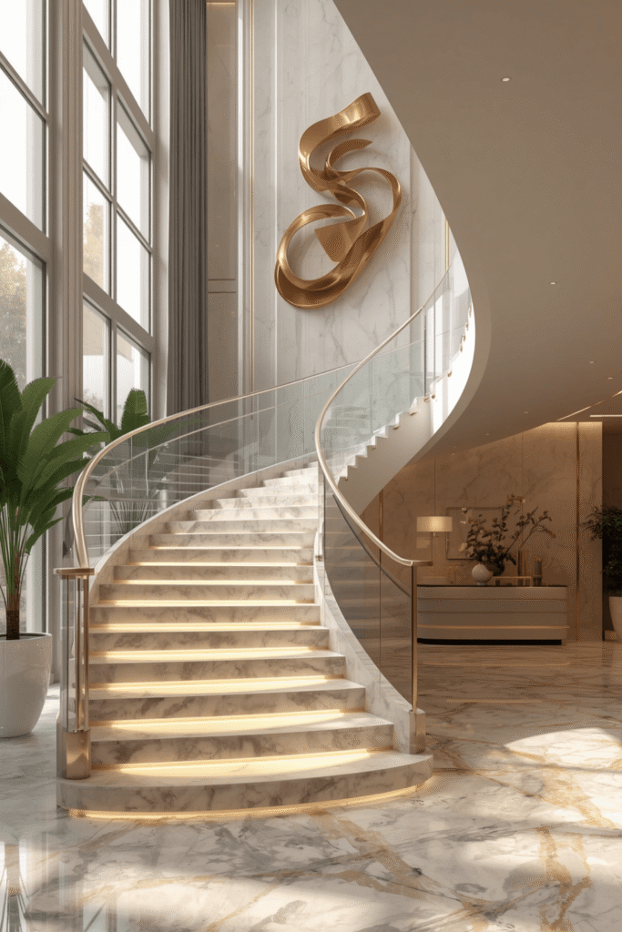 3. Modern Stairway Ideas for Different Home Styles