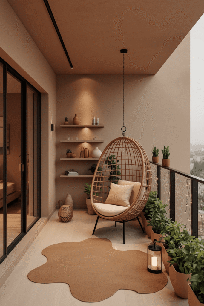 4. Cozy Apartment Balcony Basics