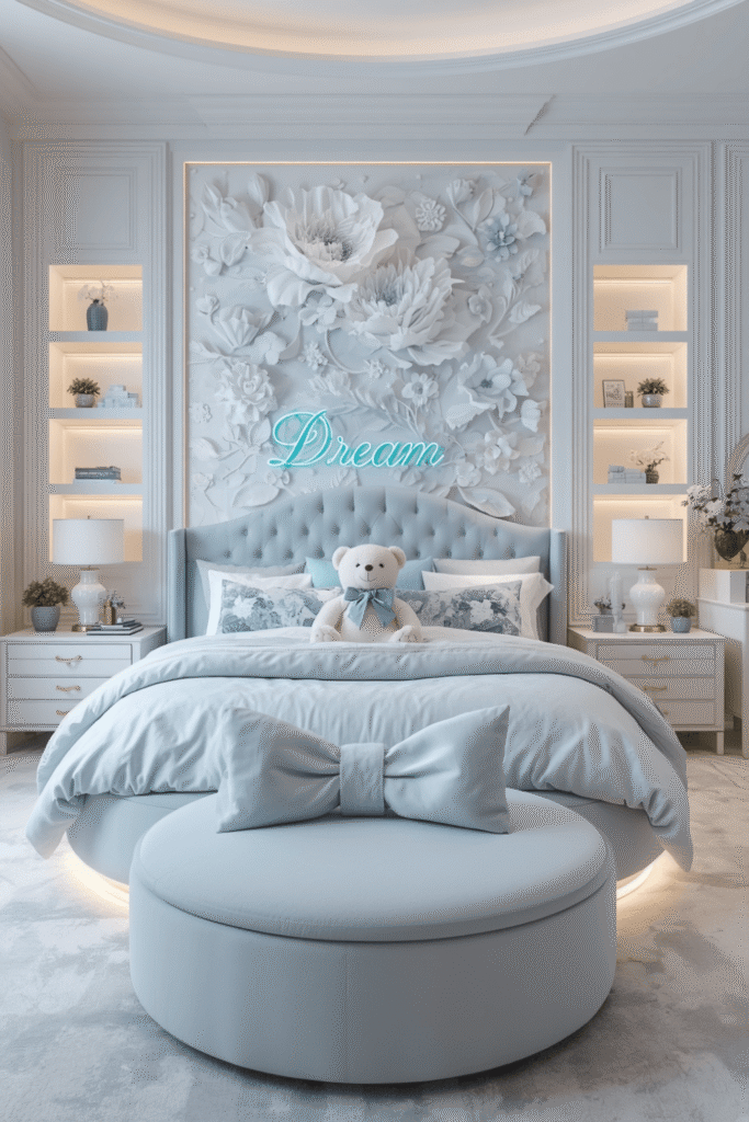 4. Dreamy Bedroom Ideas With Blue