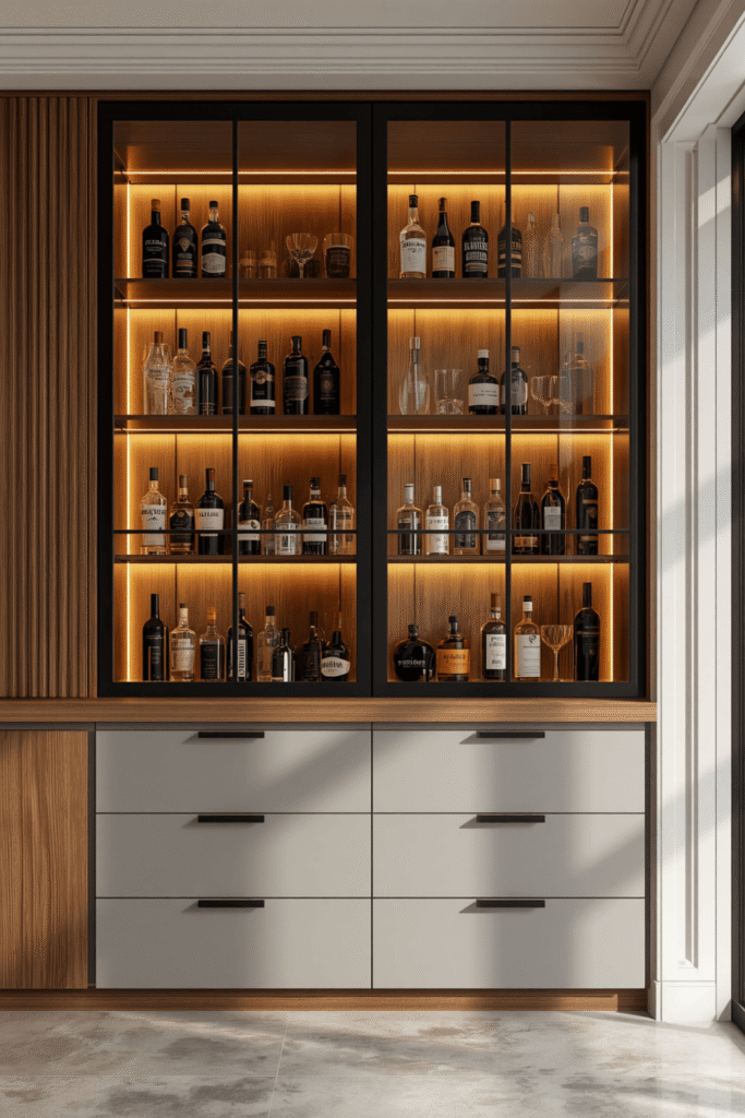 4. Luxury Bar Cabinet Details That Matter
