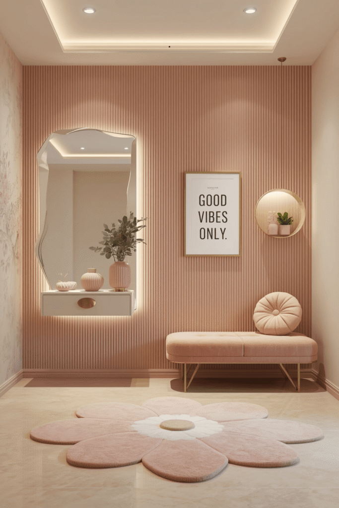 5. Add warm layered lighting to enhance the elegant tone