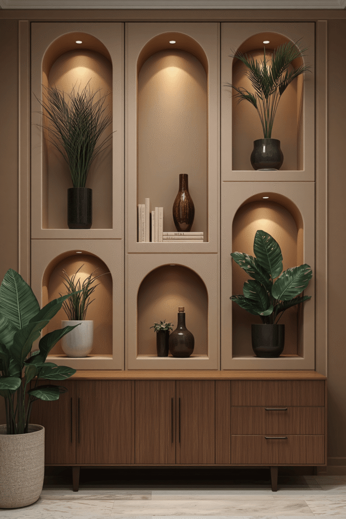 6. Living Room Plant Decor