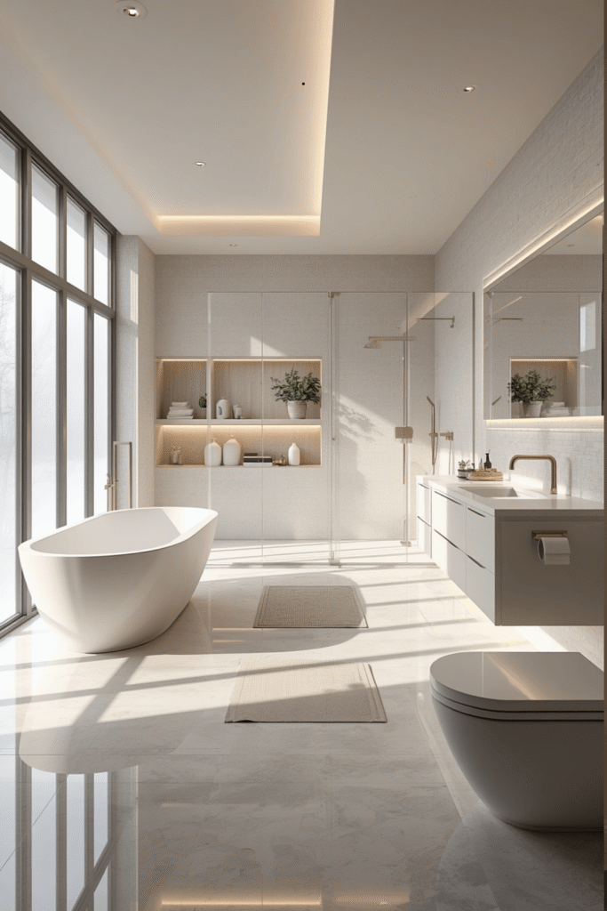7. Bright Bathroom Ideas for Limited Light
