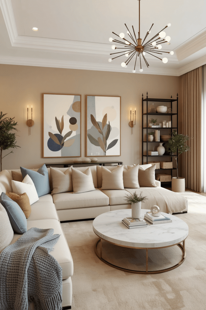 Organic Modern Living Room Ideas