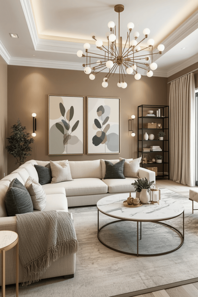 Sage Green Living Room Cozy Meets Calming