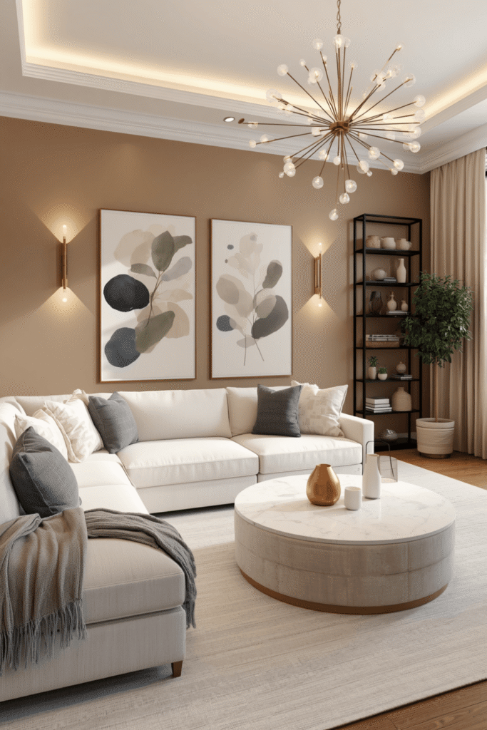Warm Neutral Living Room The Foundation of Cozy