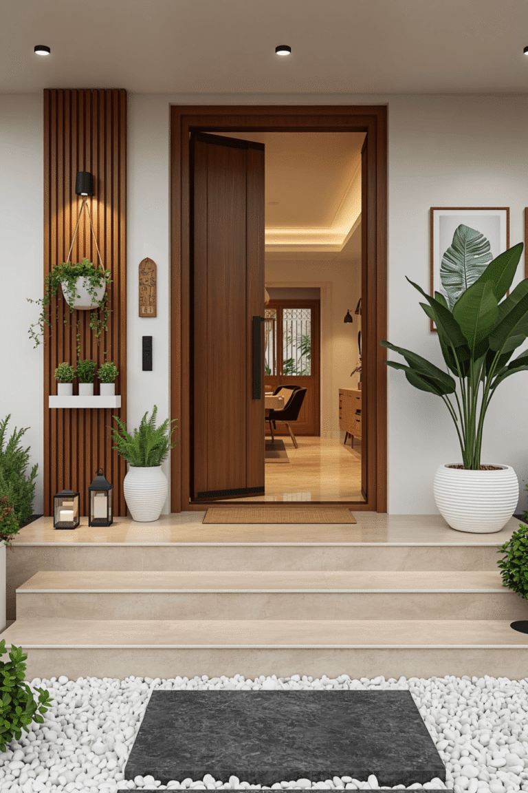 1. Entryway Steps Design