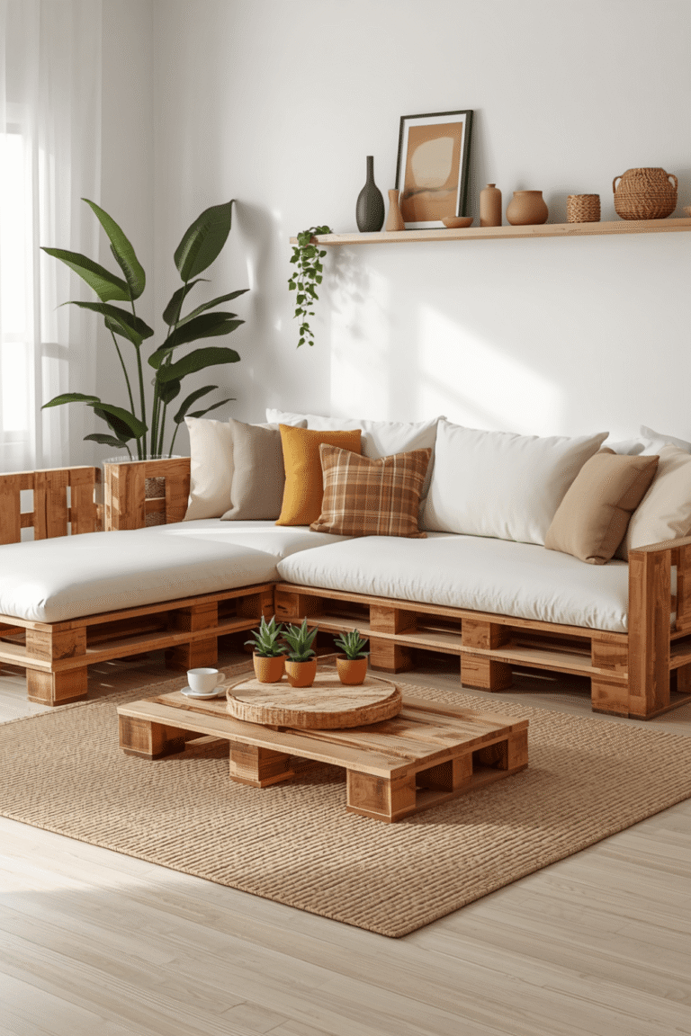 1. Pallet Sofa Ideas