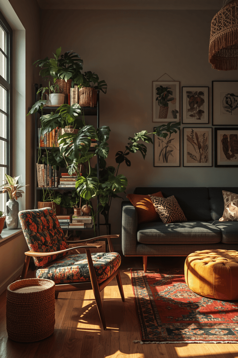2. Eclectic Living Room Ideas