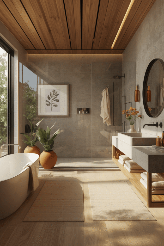 3. Concrete Shower Ideas