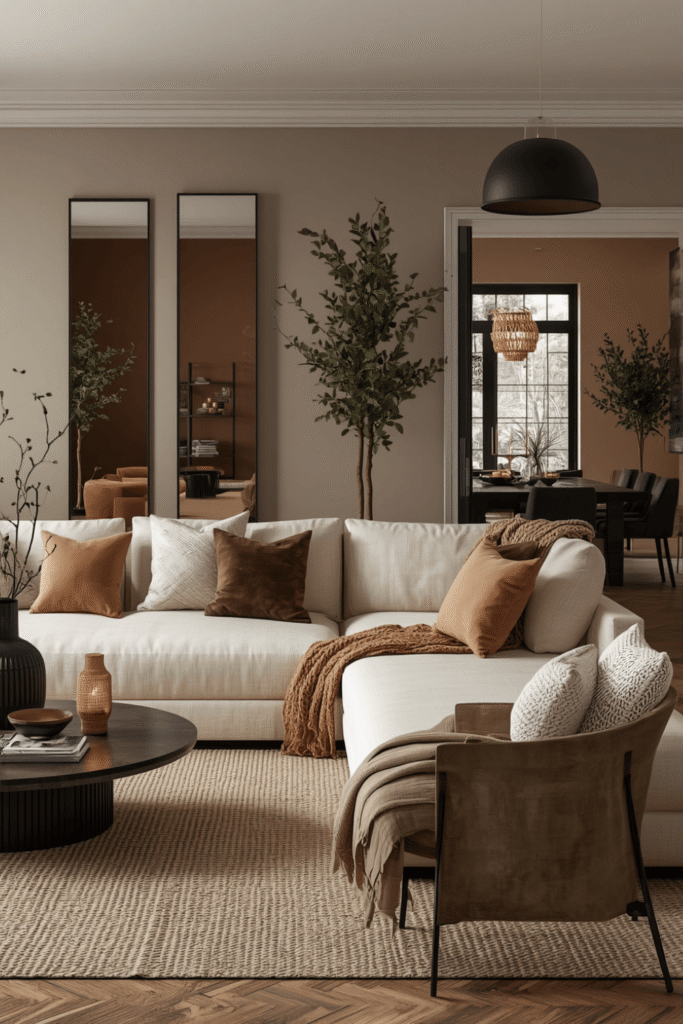 3. Earth Tones for a Little More Depth
