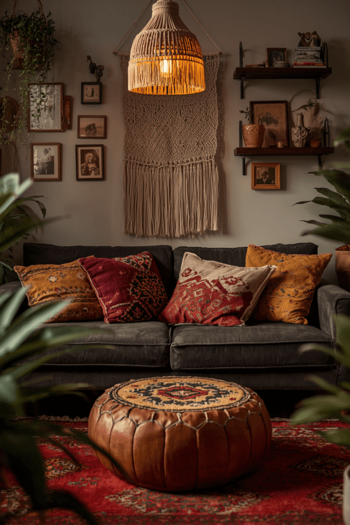 3. Maximalist Living Room Design