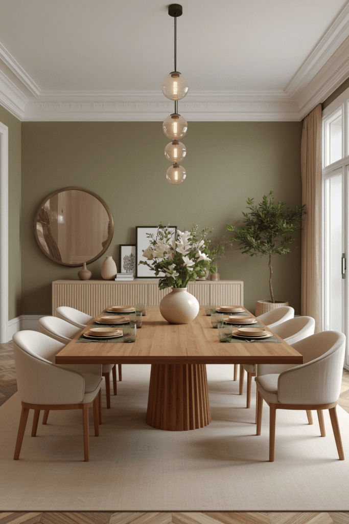 4. Cream Dining Chairs