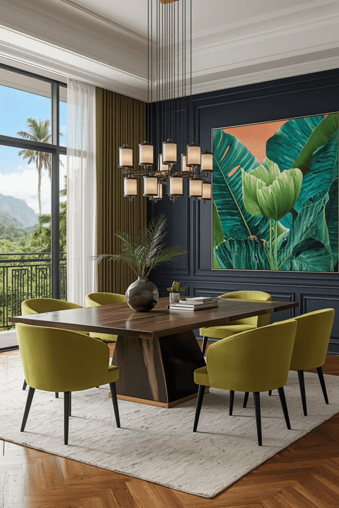 4. Tropical Dining Room