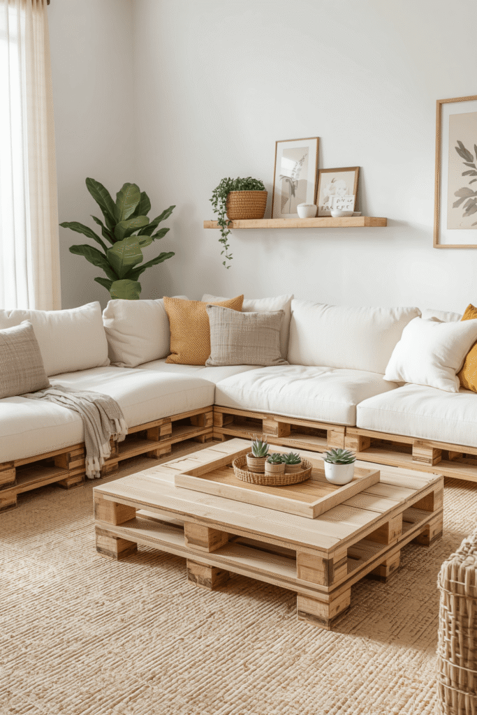 5. DIY Pallet Coffee Table Details